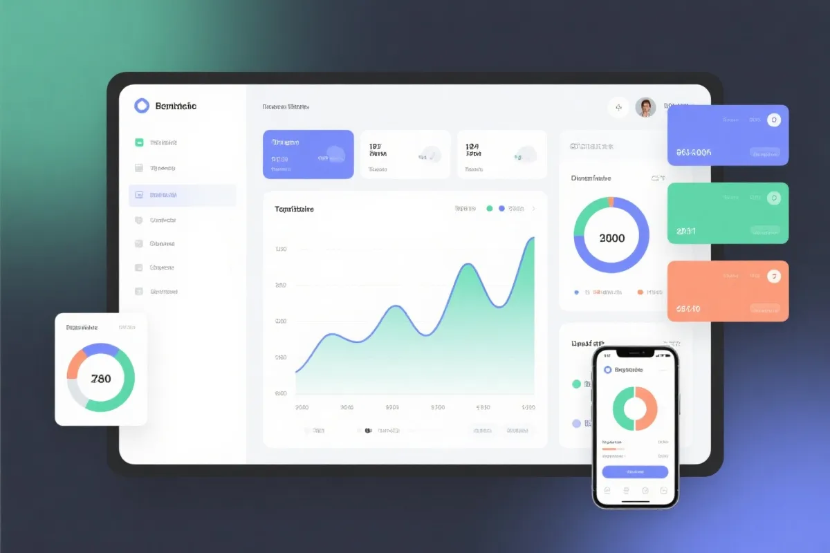 数据分析与趋势观察界面示意图